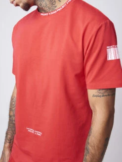 Tee Shirt Loose Broderie Logo