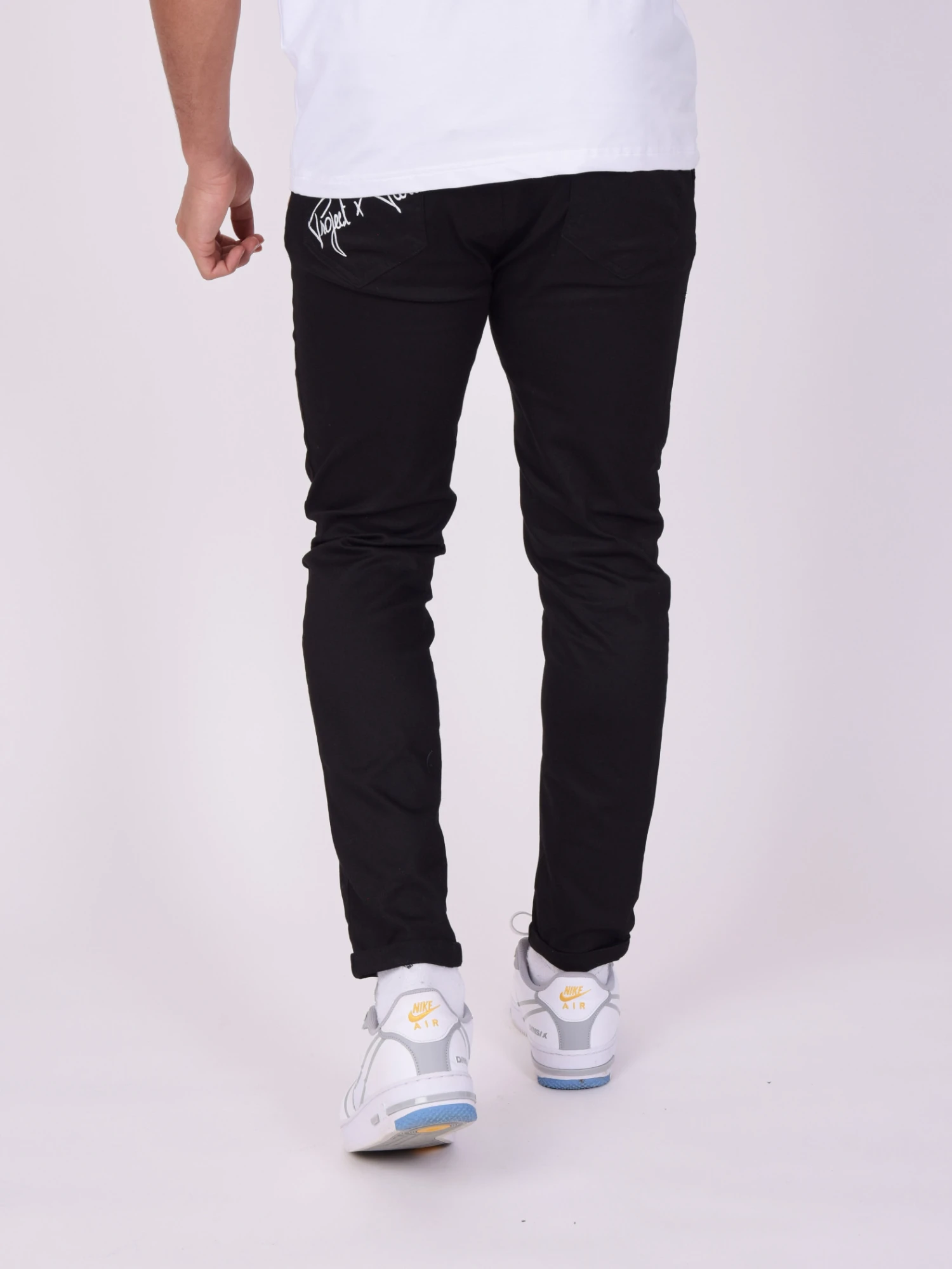 Pantalon Basic Slim Broderie Logo – Image 2