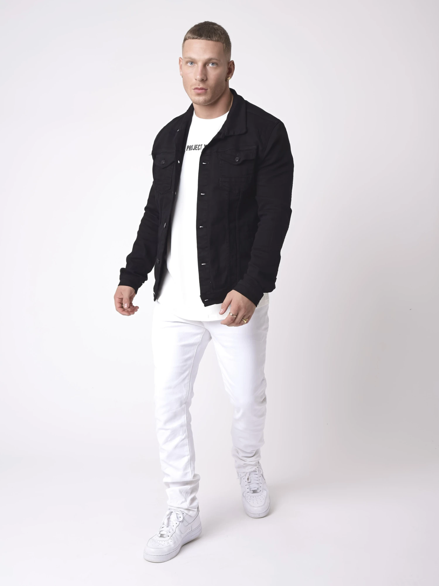 Veste Courte Denim Basic – Image 2