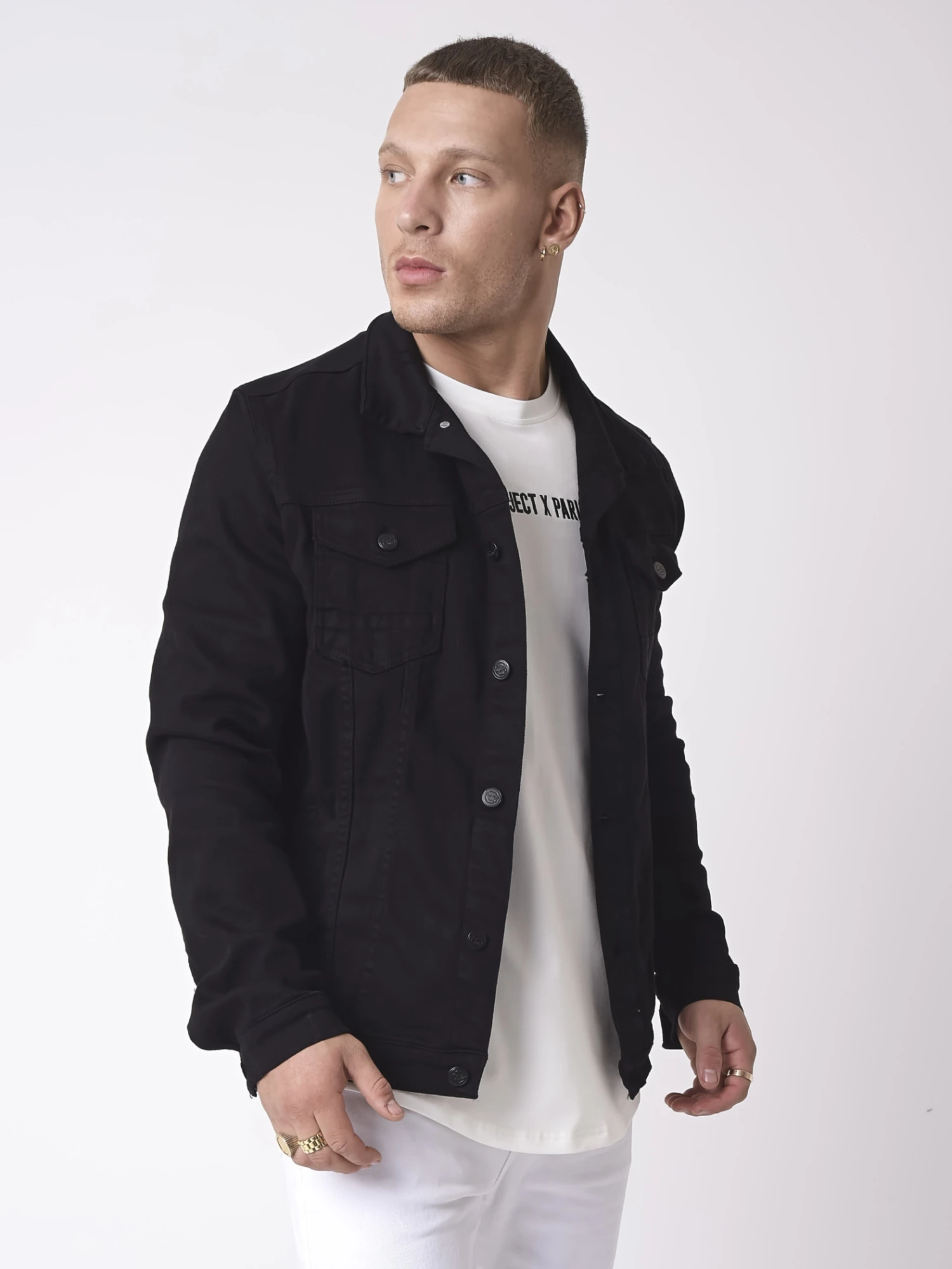 Veste Courte Denim Basic – Image 6