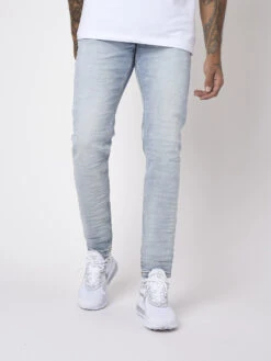 Jean Slim Basic Bleu Pâle