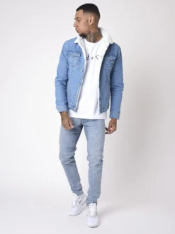 Jean Slim Basic Bleu Clair