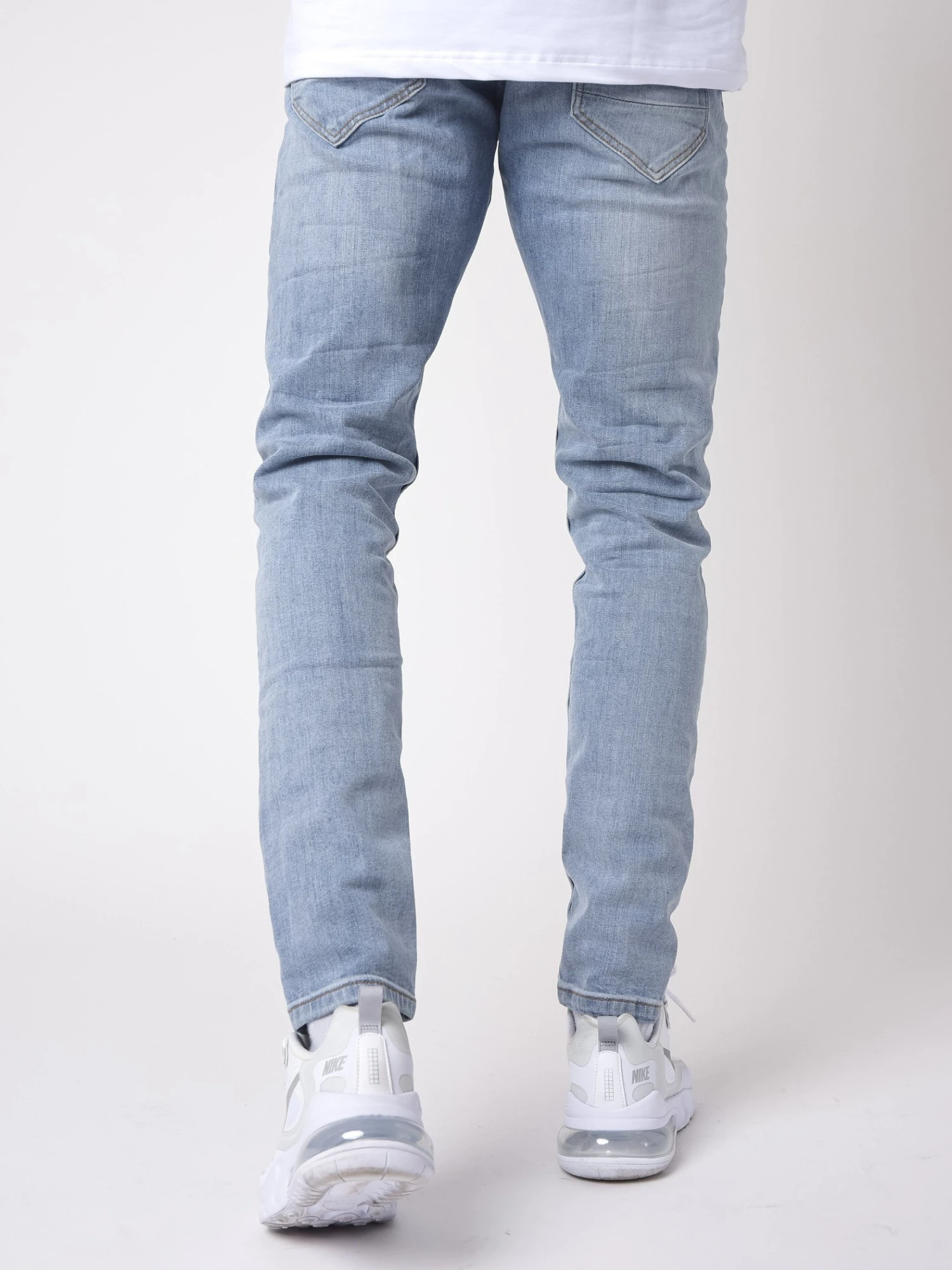 Jean Slim Basic Bleu Clair – Image 4
