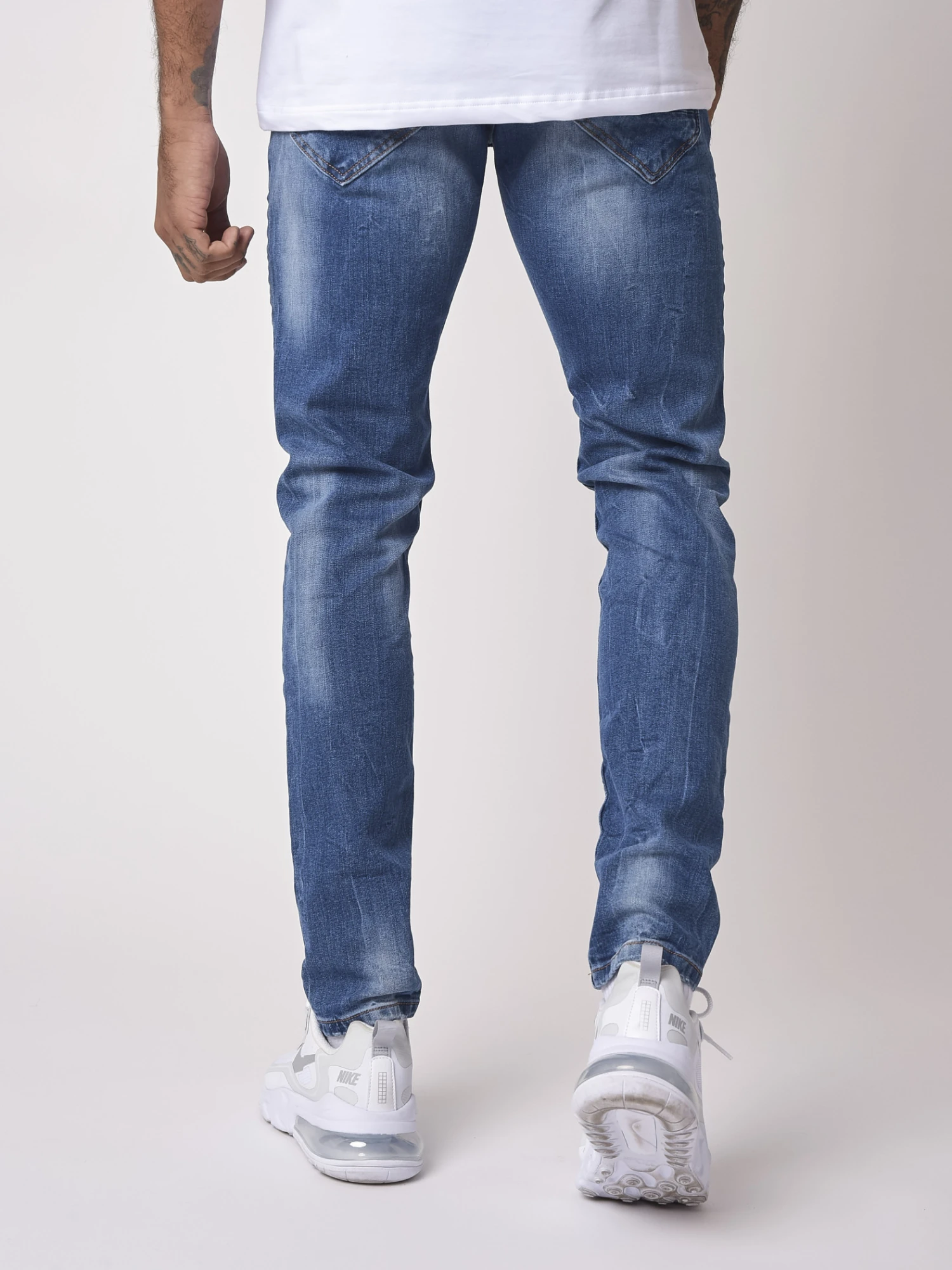 Jean SKINNY Basic Bleu Clair – Image 4