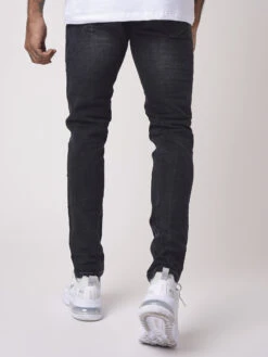 Jean Skinny Basic Légèrement Délavé