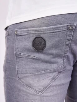 Jean Skinny Gris Delavé