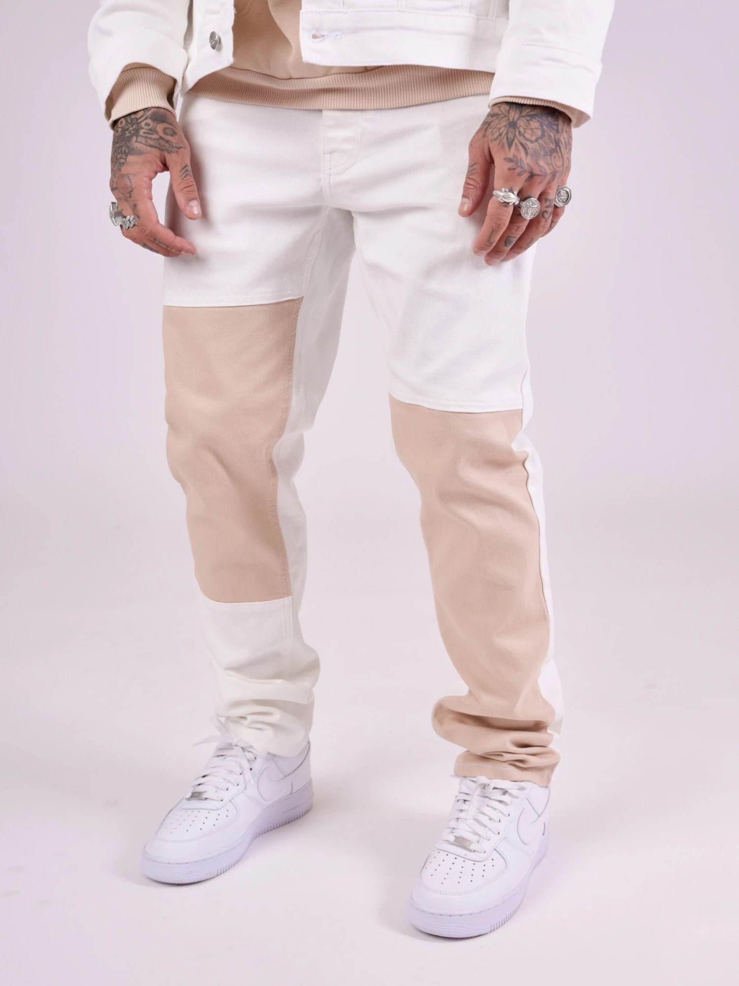 Pantalon Denim Bicolore – Image 11