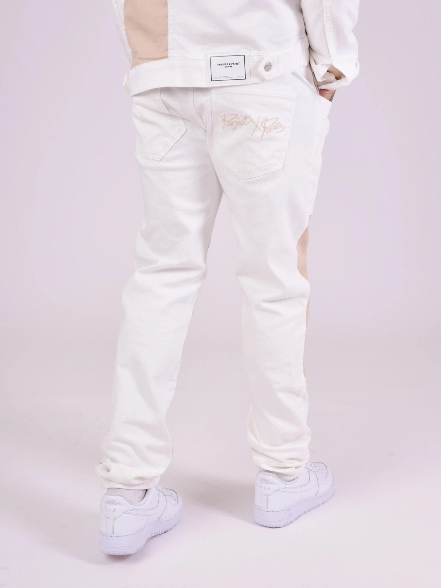 Pantalon Denim Bicolore – Image 3