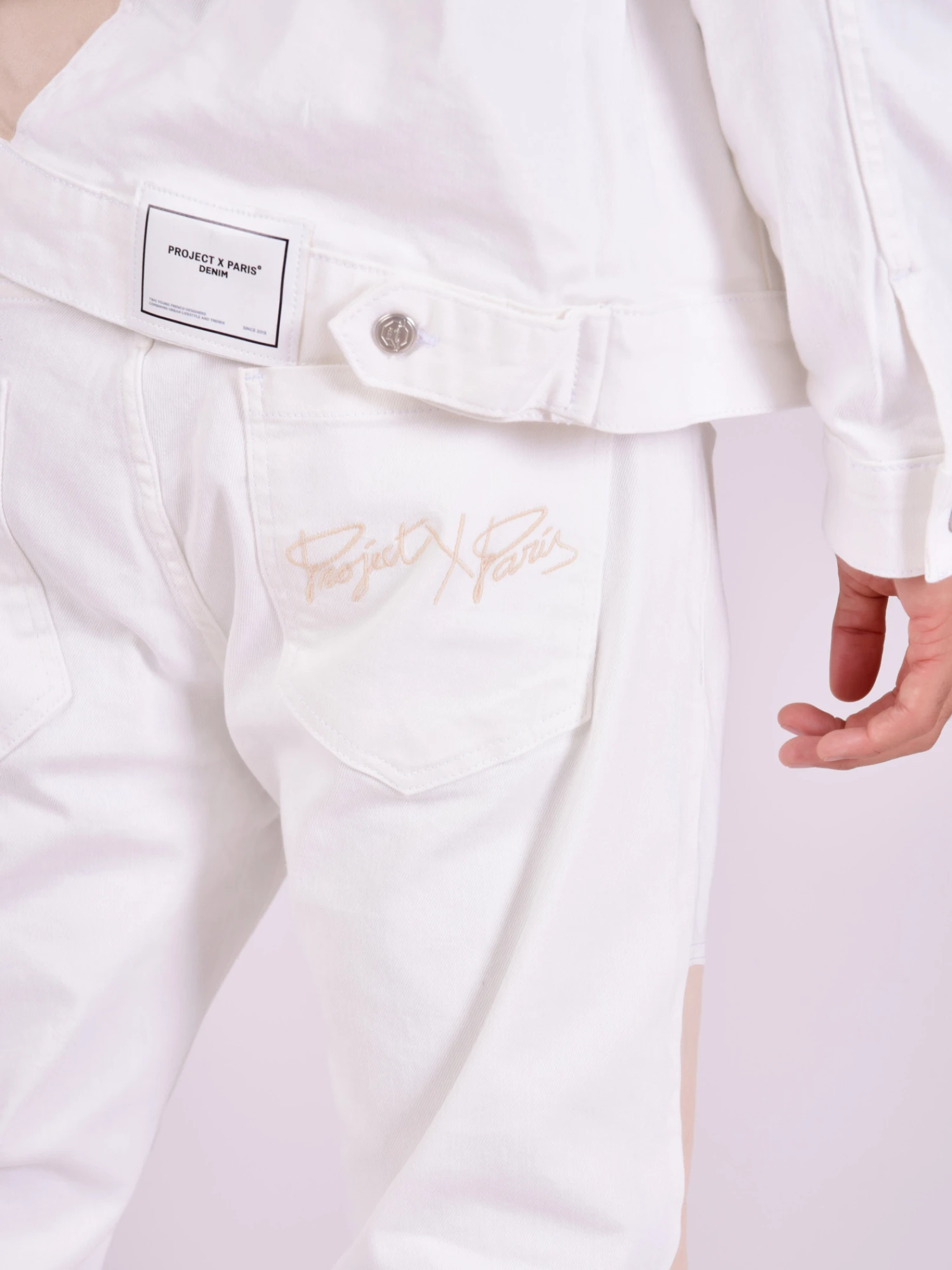 Pantalon Denim Bicolore – Image 4