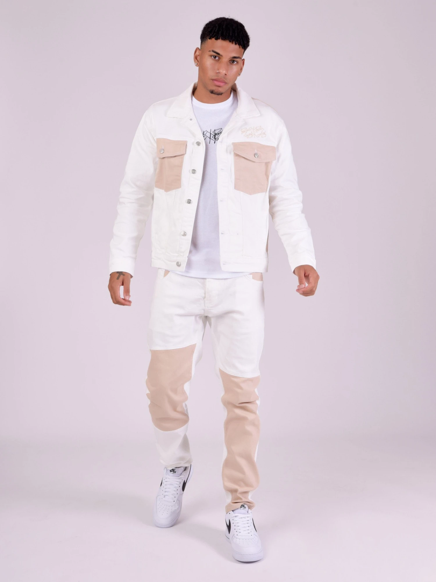 Pantalon Denim Bicolore – Image 9