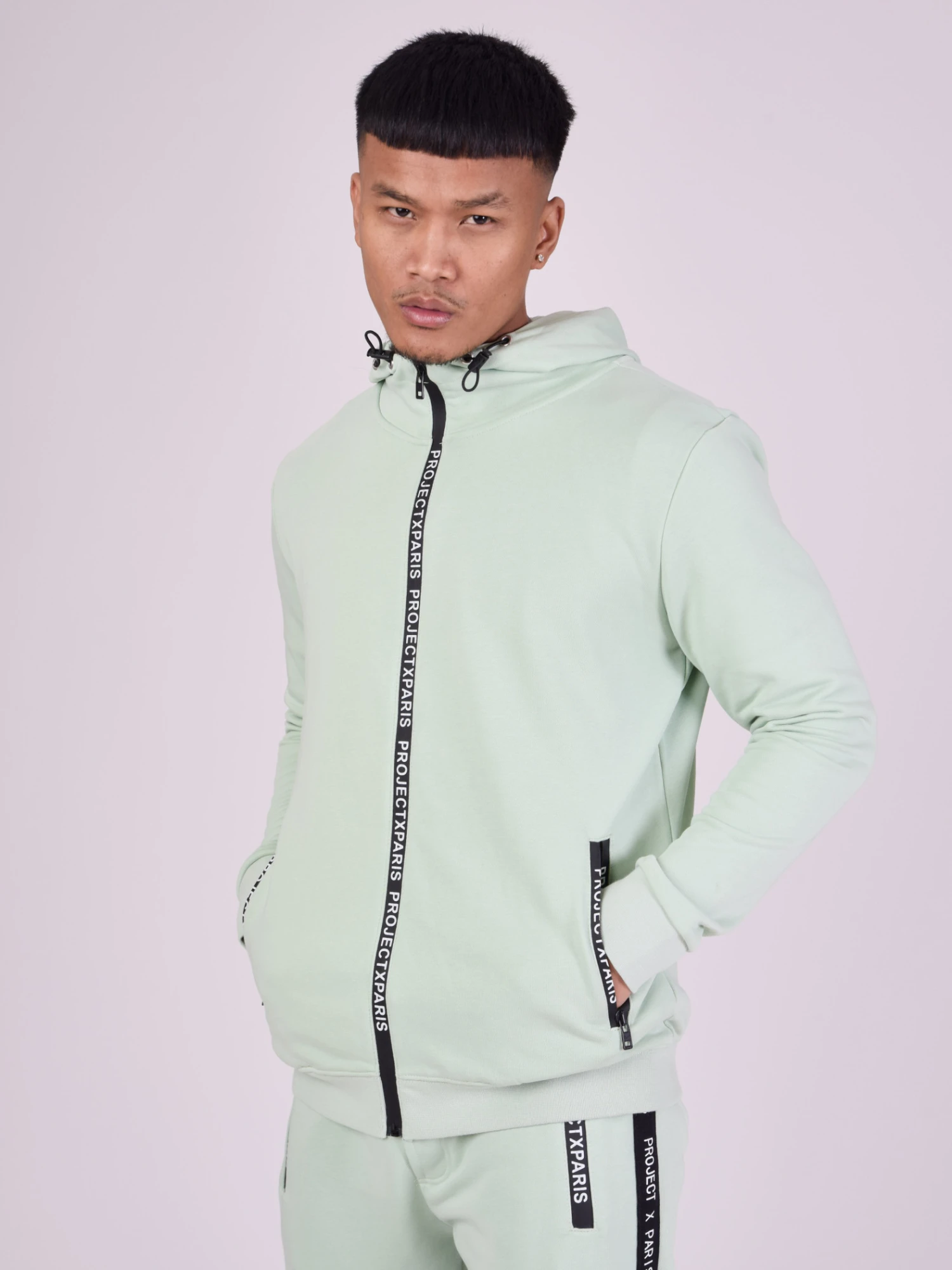 Veste à Capuche Basic Zip Logo – Image 5