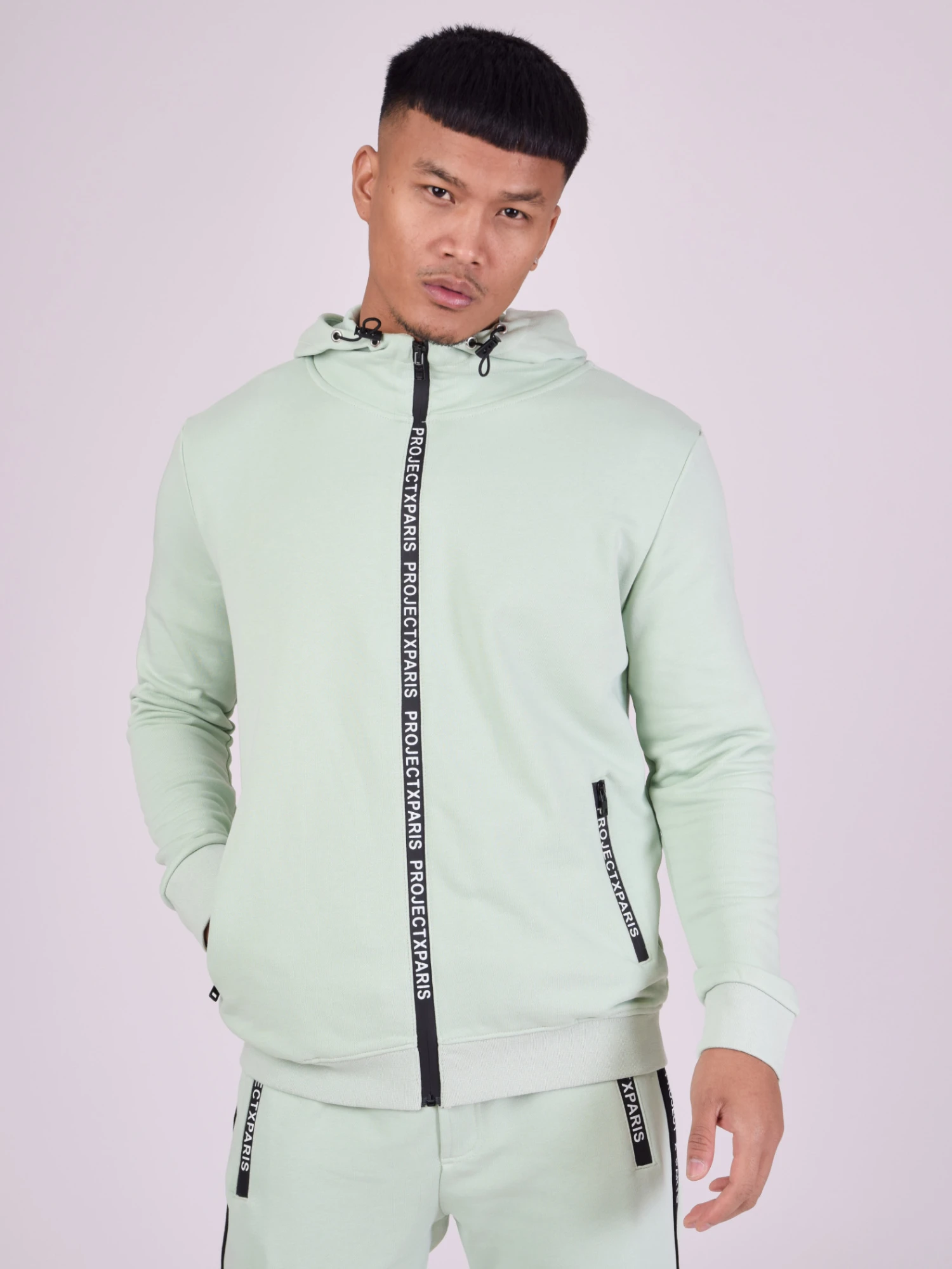 Veste Ă Capuche Basic Zip Logo