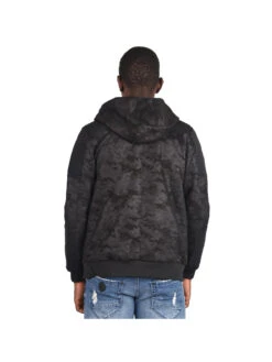 Veste Camo Néoprène Effet Biker