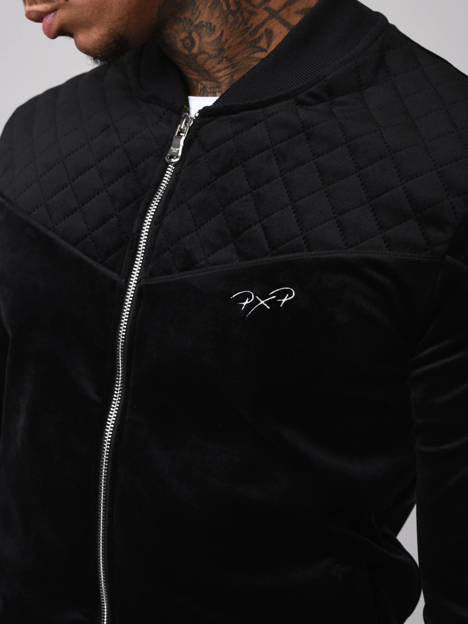 Veste Col Teddy En Velvet – Image 2