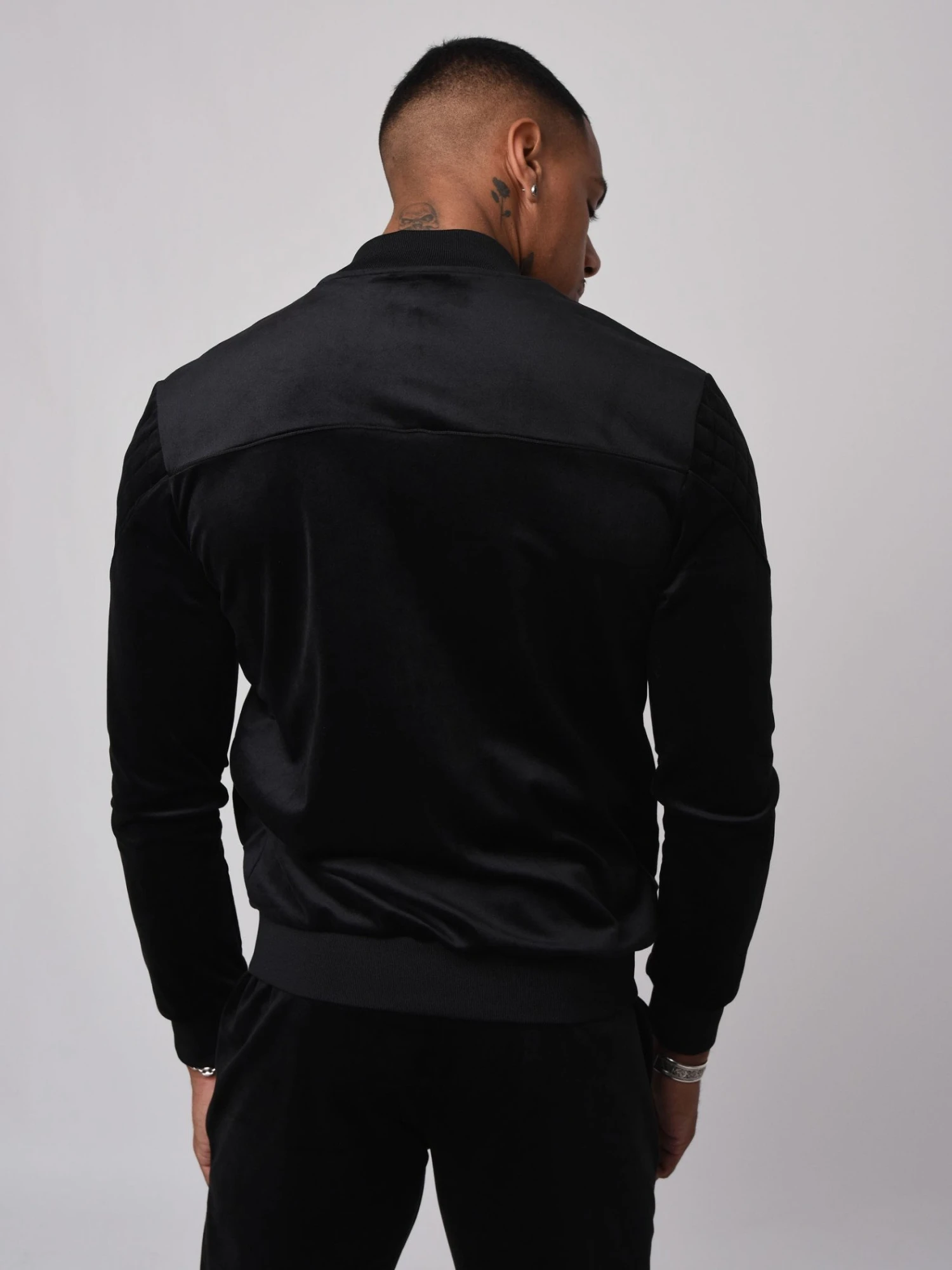 Veste Col Teddy En Velvet – Image 3