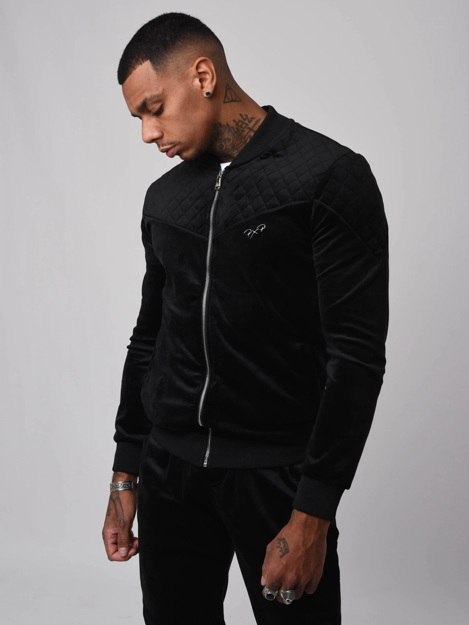 Veste Col Teddy En Velvet – Image 4