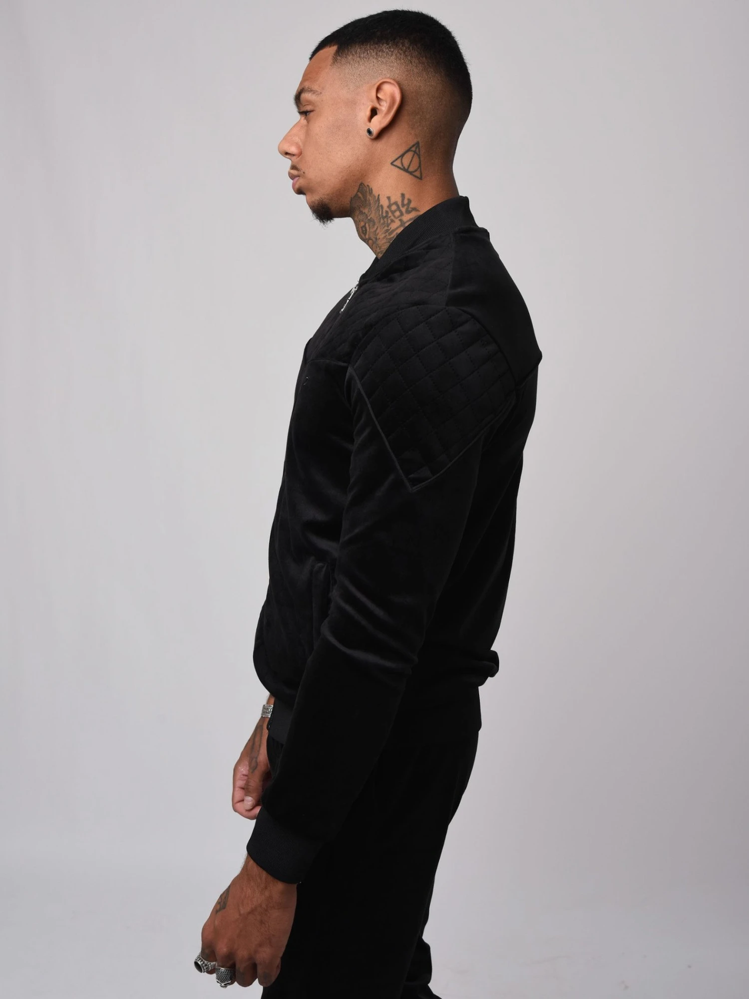 Veste Col Teddy En Velvet – Image 5