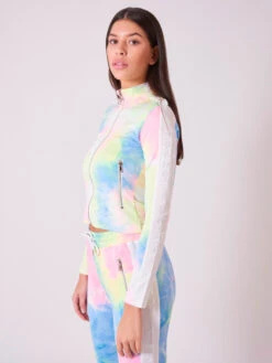 Veste Courte Tie And Dye