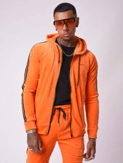 Veste De Jogging Velvet Double Bande