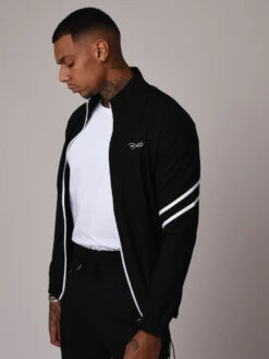 Veste Double Bande Sur Les Manches