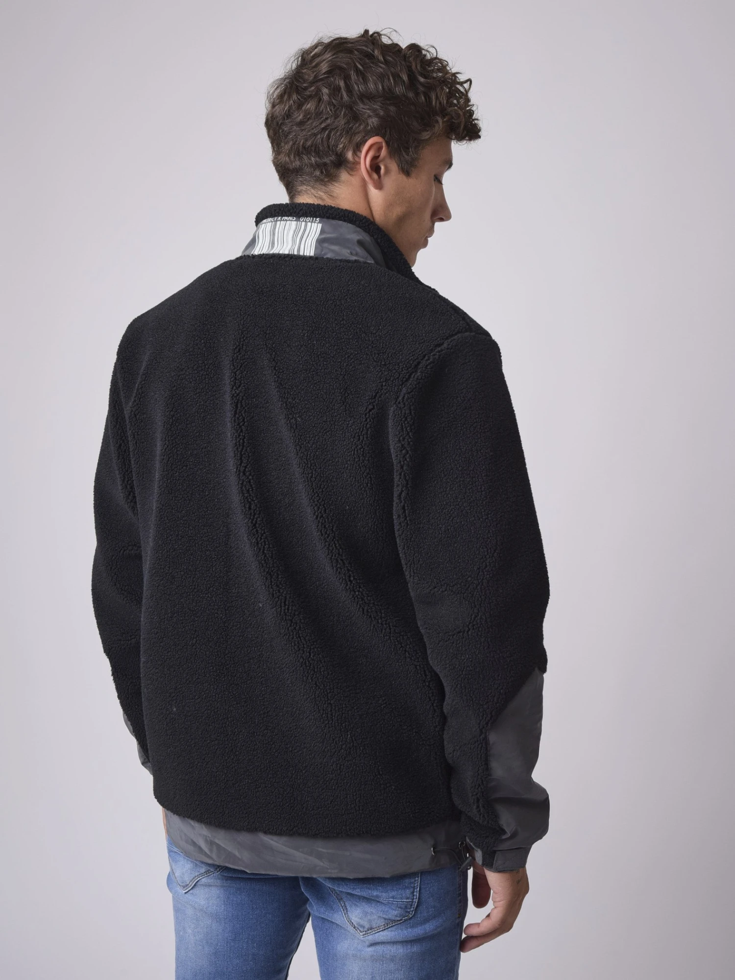 Veste Effet Laine Peau De Mouton – Image 3