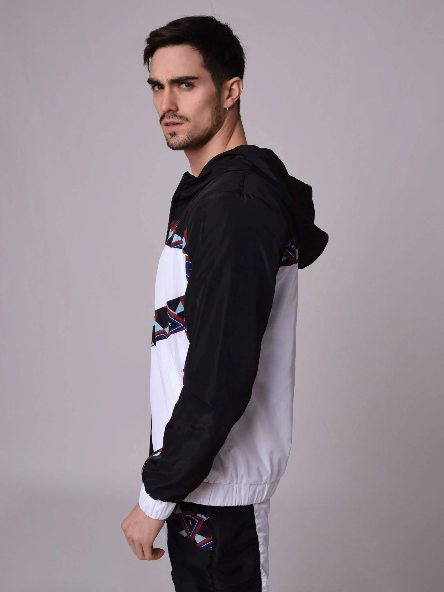 Veste Empiècement Motif Wax – Image 5