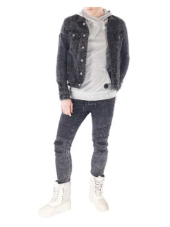 Veste En Jean Délavée