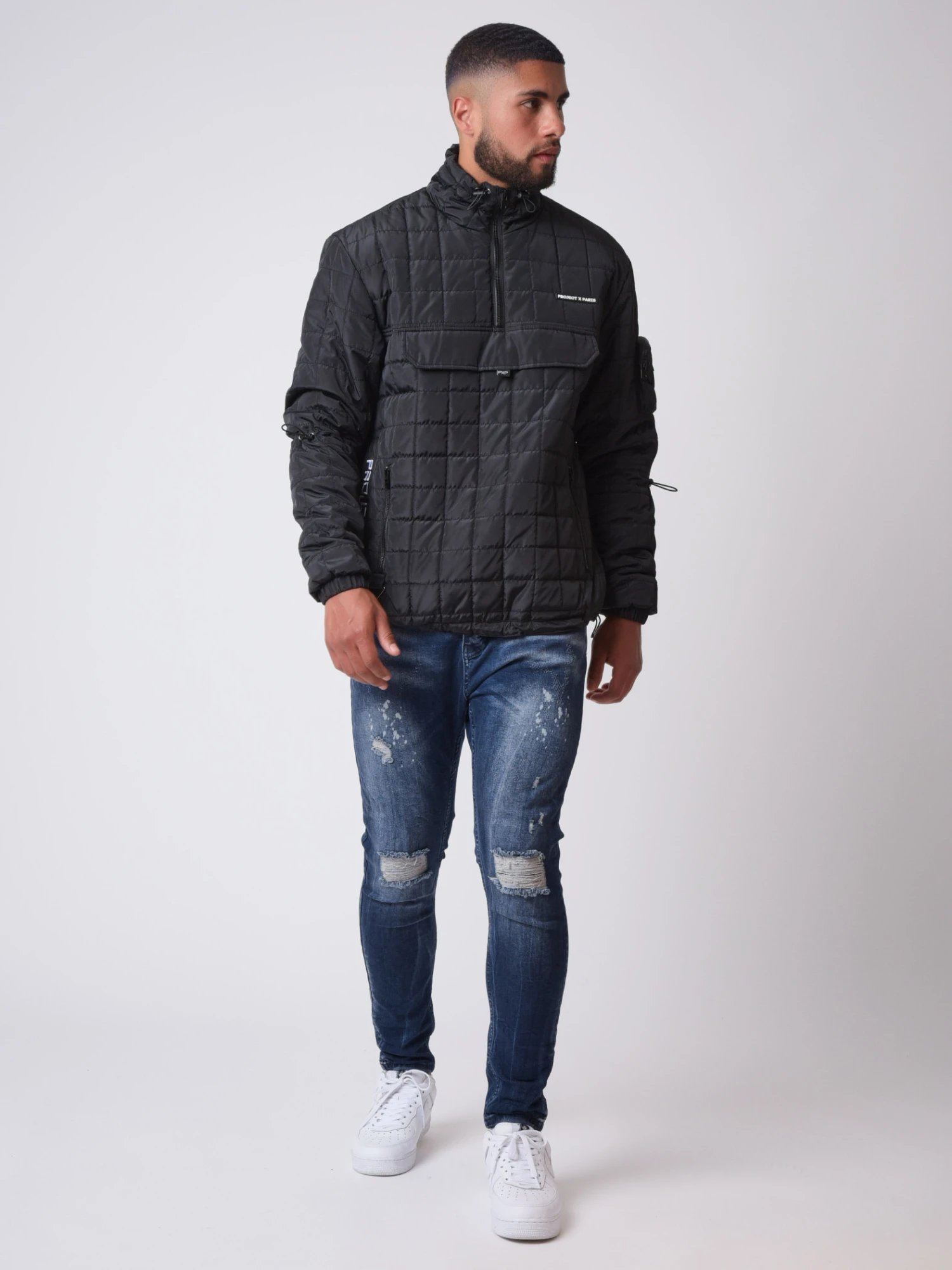 Veste Enfilable Matelassage Carré