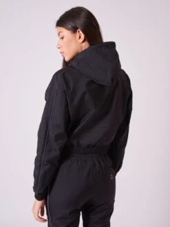 Veste Oversize élastiquée Réfléchissante Avec Piping